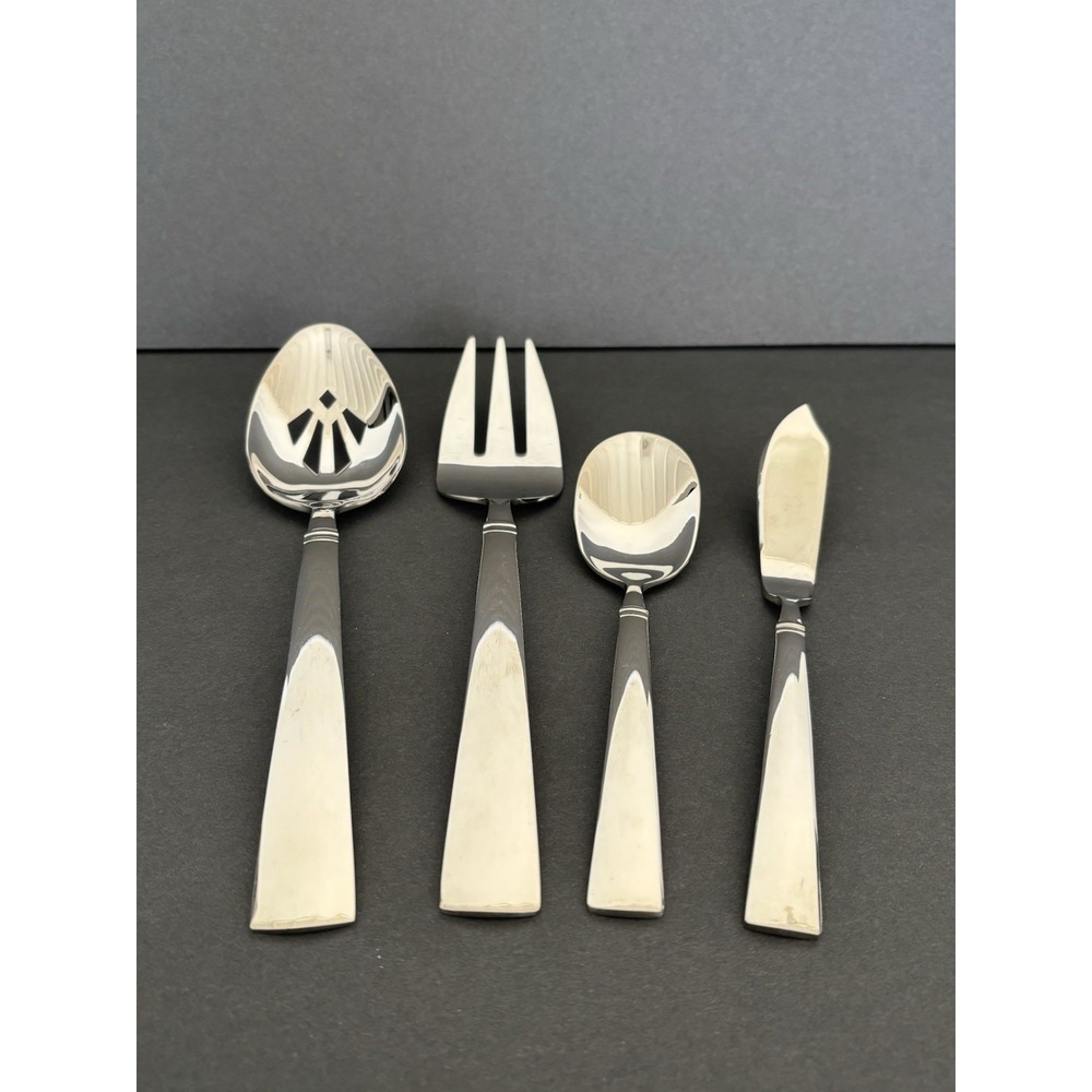 Reed And Barton 18/10 Stainless Serving Utensils Set Of 4